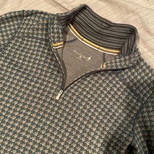 Smartwool Wool Pattern ZIP-T